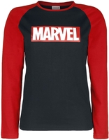 Marvel - Enfants - Logo Marvel - Sweat-Shirt - Unisexe - noir rouge
