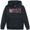 Marvel - Kids - Comic Logo - Sweat-Shirt à capuche - Unisexe - noir