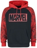 Marvel - Logo - Sweat-shirt à capuche - Homme - multicolore