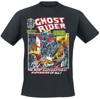 Marvel Comics - Ghost Rider - T-Shirt Manches courtes - Homme - noir