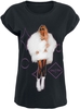 Mary J. Blige - Photo Symbols - T-Shirt Manches courtes - Femme - noir