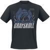 Masters Of The Universe - By The Power Of Greyskull - T-Shirt Manches courtes - Homme - noir
