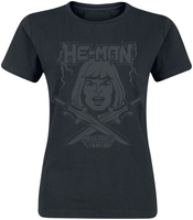Masters Of The Universe - Musclor - T-Shirt Manches courtes - Femme - noir