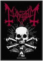 Mayhem - Alpha Omega Daemon - Patch - Unisexe - noir blanc rouge