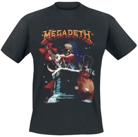 Megadeth - Santa Vic Chimney - T-Shirt Manches courtes - Homme - noir