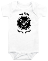 Metal Kids - My First Metal Shirt - Body - Unisexe - blanc