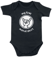 Metal Kids - My First Metal Shirt - Body - Unisexe - noir