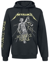 Metallica -. .. And Justice For All - Sweat-shirt à capuche - Homme - noir