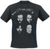 Metallica - 4 Faces - T-Shirt Manches courtes - Homme - noir