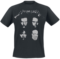 Metallica - 4 Faces - T-Shirt Manches courtes - Homme - noir