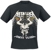 Metallica - 40th Anniversary Forty Years - T-Shirt Manches courtes - Homme - noir
