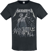 Metallica - Amplified Collection - And Justice For All - T-Shirt Manches courtes - Homme - noir