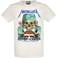 Metallica - Amplified Collection - Crash Course In Brain Surgery - T-Shirt Manches courtes - Homme - beige