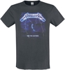 Metallica - Amplified Collection - Ride The Lightning - T-Shirt Manches courtes - Homme - anthracite