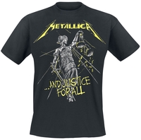 Metallica -. ..And Justice For All - Tracklist - T-Shirt Manches courtes - Homme - noir