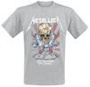 Metallica - Appetite - T-Shirt Manches courtes - Homme - gris chiné