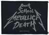 Metallica - Birth School Metallica Death - Patch - Unisexe - noir blanc