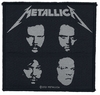 Metallica - Black Album - Patch - Unisexe - noir blanc