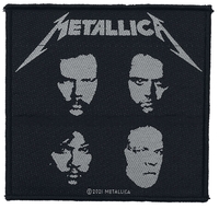 Metallica - Black Album - Patch - Unisexe - noir blanc