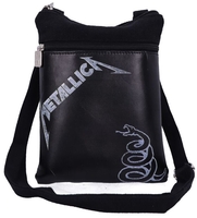 Metallica - Black Album - Sac à bandoulière - Unisexe - noir blanc