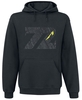 Metallica - Charred 72 (M72) - Sweat-shirt à capuche - Homme - noir