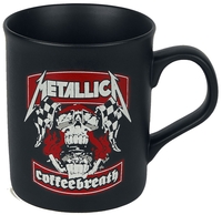 Metallica - Coffeebreath - Mug - Unisexe - noir mat