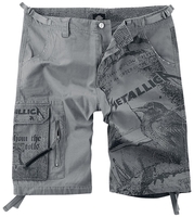 Metallica - EMP Signature Collection - Short - Homme - gris