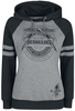 Metallica - EMP Signature Collection - Sweat-shirt à capuche - Femme - gris chiné noir