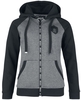 Metallica - EMP Signature Collection - Sweat-shirt zippé à capuche - Femme - gris