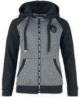 Metallica - EMP Signature Collection - Sweat-shirt zippé à capuche - Femme - gris