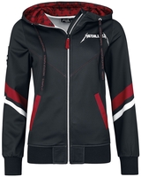 Metallica - EMP Signature Collection - Sweat-shirt zippé à capuche - Femme - multicolore
