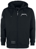 Metallica - EMP Signature Collection - Sweat-shirt zippé à capuche - Homme - noir
