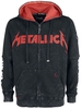Metallica - EMP Signature Collection - Sweat-shirt zippé à capuche - Homme - noir