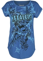 Metallica - EMP Signature Collection - T-Shirt Manches courtes - Femme - bleu