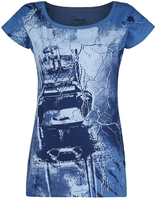 Metallica - EMP Signature Collection - T-Shirt Manches courtes - Femme - bleu