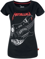 Metallica - EMP Signature Collection - T-Shirt Manches courtes - Femme - noir