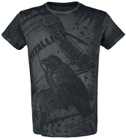 Metallica - EMP Signature Collection - T-Shirt Manches courtes - Homme - gris foncé