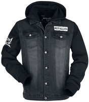 Metallica - EMP Signature Collection - Veste en Jean - Homme - gris foncé noir