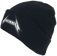 Metallica - First Logo - Beanie - Bonnet - Unisexe - noir