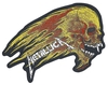 Metallica - Flaming Skull - Patch - Unisexe - multicolore