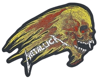 Metallica - Flaming Skull - Patch - Unisexe - multicolore