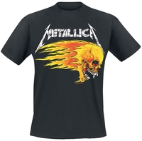 Metallica - Flaming Skull Tour Tee - T-Shirt Manches courtes - Homme - noir