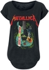 Metallica - Guitare Bride Of Frankenstein - T-Shirt Manches courtes - Femme - noir