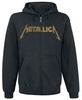 Metallica - Hetfield Iron Cross Guitar - Sweat-shirt zippé à capuche - Homme - noir