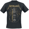 Metallica - Hetfield Iron Cross Guitar - T-Shirt Manches courtes - Homme - noir