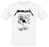 Metallica - Hetfield Skates - T-Shirt Manches courtes - Homme - blanc