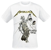 Metallica - Justice - T-Shirt Manches courtes - Homme - blanc