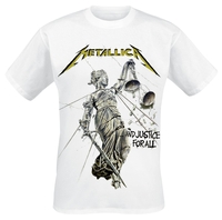 Metallica - Justice - T-Shirt Manches courtes - Homme - blanc