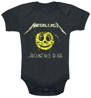 Metallica - Kids - And Just Nice To All Babygrow - Body - Unisexe - noir