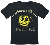 Metallica - Kids - And Just Nice To All Kids T - T-shirt - Unisexe - marine